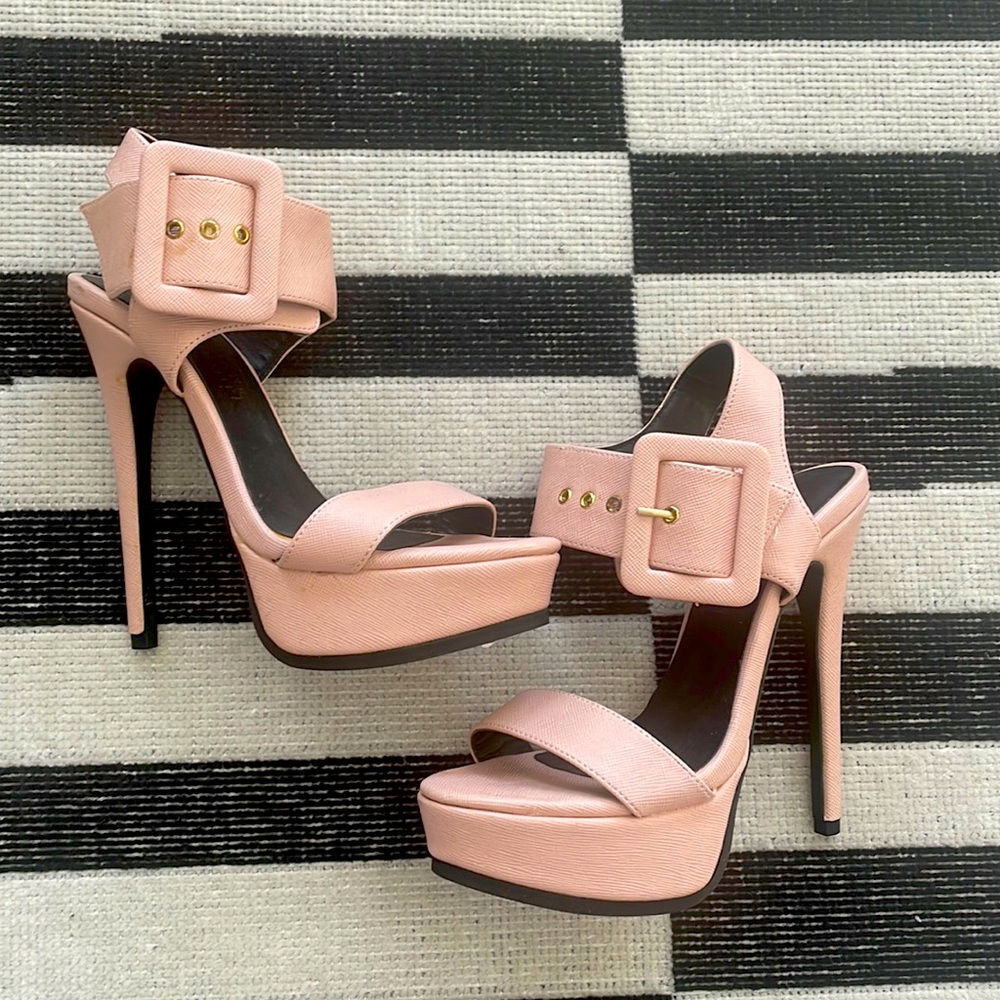 Pink stilettos